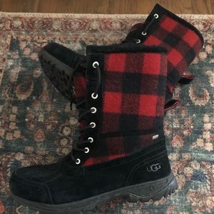 ugg butte plaid